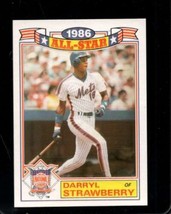 1987 Topps Glossy ALL-STARS #8 Darryl Strawberry Nmmt Mets *X104267 - £3.46 GBP