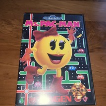 Ms. Pac-Man (Sega Genesis, 1991) - Tengen Authentic No Manual and Tested - £8.72 GBP