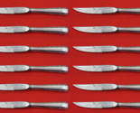 Candlelight by Towle Sterling Silver Steak Knife Custom Set 12 pcs 8 1/2&quot; - £653.62 GBP