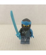 Official Lego Blue Ninja Minifigure - $214.46 MXN