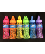 Bubbles Solution 6 - 4oz Bottles, Assorted Colors - £3.93 GBP