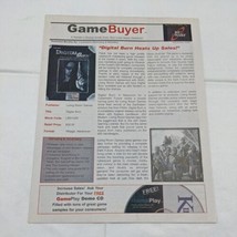 Game Buyer A Retailers Buying Guide Magazine Newspaper Dec 2002 Impressi... - £84.73 GBP