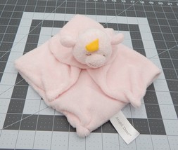 Angel Dear Pink Narwhal Lovey Security Plush Blanket Blankie 12 Inch - £11.16 GBP