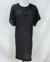 NWT IRO Belzer Allover Embroidery Henley Short Sleeve Dress Shift New w/... - $99.50
