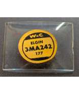NOS W-C Watch Craft 3MA242 Elgin Mineral Glass Domed Crystal 24.2 x 17.7MM - $275.62 MXN