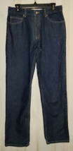 NEW MENS SONOMA JEANS life + style 5 POCKET DARK WASH BLUE JEANS  SIZE 3... - $32.68