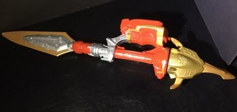 2013 Bandai Power Rangers Megaforce Spinning Deluxe Ultra Dragon Red Sword - £9.52 GBP