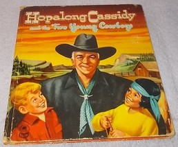 Whitman Cozy Corner Book Hopalong Cassidy Two Young Cowboys 1951 - £7.77 GBP