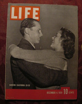 Life Magazine December 4 1939 Ucla Homecoming Co-ed Pope Pius Xii - £9.73 GBP