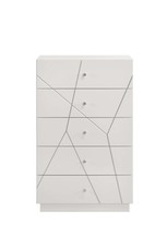 Manhattan Lacquer Chest: Geometric Design &amp; Storage - $1,200.81 CAD