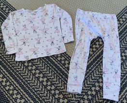 Toddler Girl’s Carter’s Ballerina Two Piece Pajama Set Size 2t - $10.88