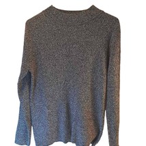 The Tog Shop Women&#39;s Pullover Sweater Blue Gray Marled Long Sleeve Mock ... - $18.80