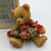 Cherished Teddies 1996 figurine &quot;Joy&quot; You Always Bring Joy 176087 Christmas  - £11.39 GBP