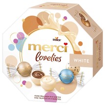 Storck merci LOVELIES White Chocolates variety 14pc. Made in Germany-FREE SHIP - $14.84