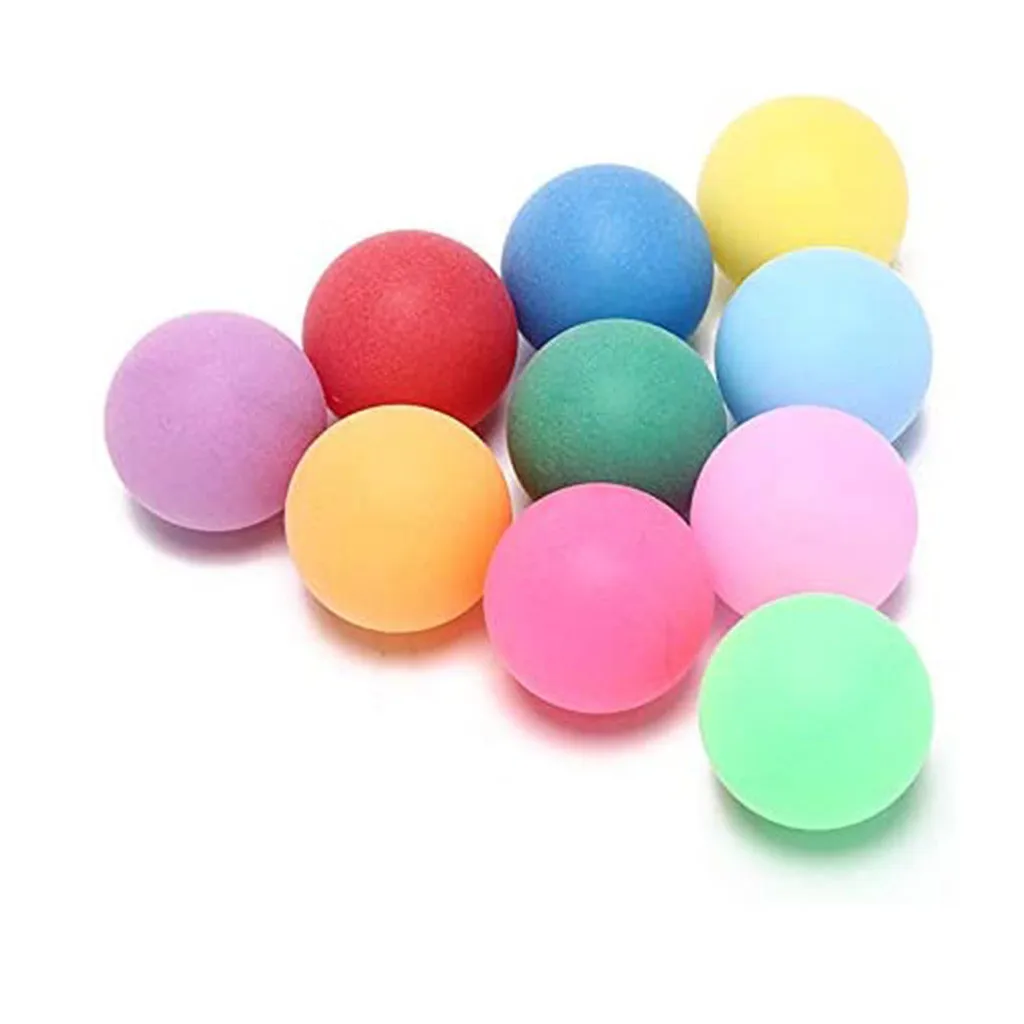 Sporting 50pcs/pack 2.4g Colored Ping Pong Balls 40mm Entertainment Table Tennis - £23.37 GBP