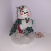 Annalee Doll 7&quot; Christmas 1994 Snow Girl w/ Hand Warmer - £14.14 GBP