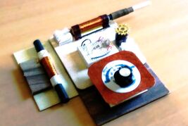 Crystal Set Radio Lab: Non soldering,  radio electronics, brand new ! - $633.31 MXN