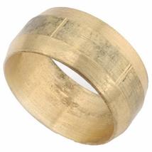 anderson metals corp 710060-06 3 Pack, 3/8 -Inch, Brass, Compression Sleeve - $16.27