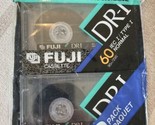FUJI Normal Bias DR-I 60 Audio Cassette 2-Pack Extraslim Case New Sealed - £11.01 GBP