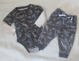 Baby Boy Garanimals dinosaurs 2 piece Outfit size 12mos - $3.99