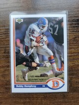 1991 Upper Deck #142 Bobby Humphrey - Denver Broncos - NFL - Fresh Pull - £1.73 GBP