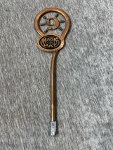 Magic Hat Brewing Company Number 9 Copper Beer Tap Handle 13&quot; Tall  Burl... - £14.82 GBP