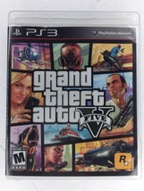 Grand Theft Auto V GTA 5 Sony PlayStation 3 (PS3, 2013) COMPLETE w Map &amp; Manual - £6.28 GBP