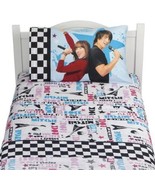 Full Bed Sheet Set Disney Jonas Brothers Camp Rock Glam Band - £31.44 GBP