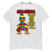 Avian Superman Quack Of The Sky Funny Men&#39;s Classic Funny Duck Superhero... - £11.99 GBP
