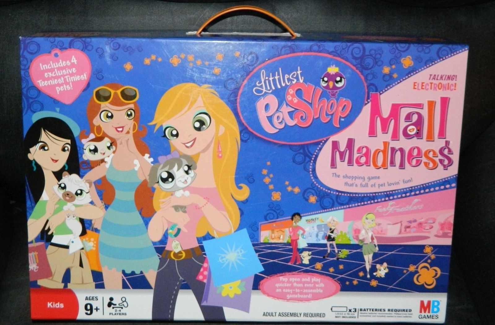 Primary image for Littlest Pet Shop Electronic Mall Madness  Talking Board Game-Complete