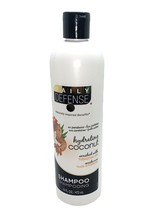 Daily Defense Hydrating Coconut Shampoo Hibiscus Oil Paraben Free 16oz - $6.98