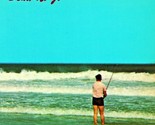 Deal New Jersey NJ Surf Fishing Scene with Child UNP Vtg Chrome Postcard... - $3.91