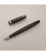 Parker Vacumatic Fountain Pen Blue Jewel with Black Striped Made in USA - €153,03 EUR