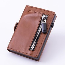   Carbon Fiber Men Card Wallet Coin Holder Money Bag Billfold Slim Thin Mini Wal - £18.15 GBP