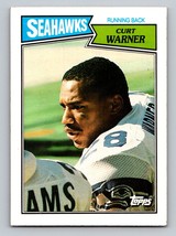 Curt Warner #174 1987 Topps Seattle Seahawks - £1.55 GBP