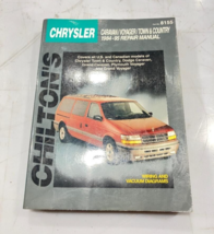 CHILTONS CHRYSLER TOWN &amp; COUNTRY/PLYMOUTH VOYAGER/DODGE CARAVAN REPAIR M... - £3.87 GBP