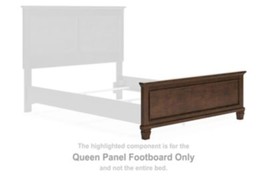 Danabrin - Brown - Queen Panel Footboard - $2,073.69 MXN