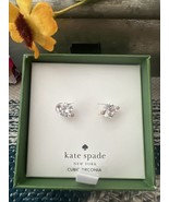 Kate Spade - Brilliant State Clear Rose  - Rose Gold Stud Earrings NIB - €33,93 EUR
