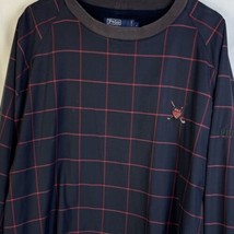 Vintage Polo Ralph Lauren Jacket Golf Shield Fleece Lined Plaid Crest La... - £30.79 GBP