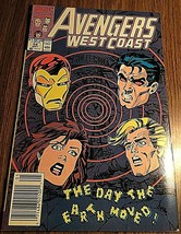 MARVEL COMICS Avengers West Coast 1990 #58 - £5.22 GBP