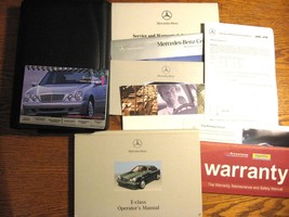 2000 Mercedes Benz E-class OEM Owners Manual Set  - $39.60