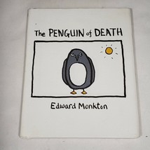 The Penguin of Death by Poet Edward Monkton Hardcover Life Death Poetry Poem - £3.59 GBP