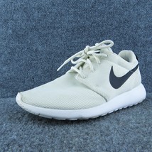 Nike Roshe One Women Sneaker Shoes White Fabric Lace Up Size 7 Medium - £19.50 GBP