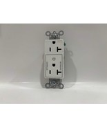 20 PK Legrand TR26252-W 15A 125V Tamper-Resistant Decorator Receptacle - $86.00