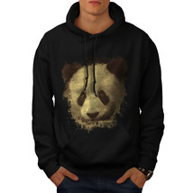 Wellcoda Panda Bear Cute Animal Mens Hoodie, Funny Casual Hooded Sweatshirt - £25.23 GBP+
