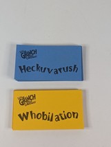 Whoville-Opoly 14 Heckuvarush 14 Whobilation Cards Replacement Pieces Parts - £5.52 GBP
