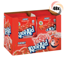 Full Box 48x Packets Kool-Aid Cherry Flavor Soft Drink Mix | Caffeine Free - £20.70 GBP