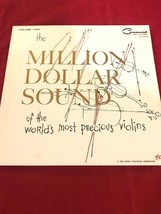 THE MILLION DOLLAR SOUND PRECIOUS VIOLINS - Enoch Light - Vinyl Record L... - $14.80