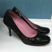So… calypso black fully sequin Round toe heels women’s size 9 - £29.25 GBP