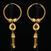 Bis 916 Original Gold Designer By Design Jewelry Solitaire Earrings For Mom Gift - £388.32 GBP
